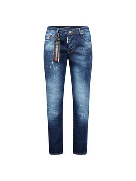 Geographical Norway Geographical Norway Jeansy SW6365H/GNO-Blue Niebieski Regular Fit