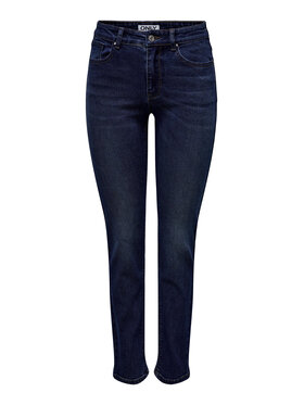 ONLY ONLY Jeansy 15309889 Tmavomodrá Slim Fit