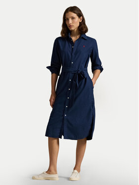 Polo Ralph Lauren Polo Ralph Lauren Vestito chemisier 211963031 Blu scuro Regular Fit