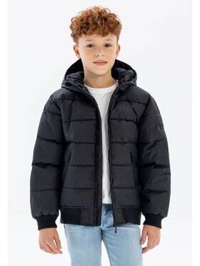 MINOTI MINOTI Kurtka zimowa 19coat76 Czarny Regular Fit