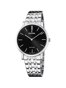 Festina Festina Zegarek F20045-4 Srebrny