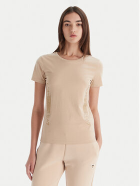 EA7 Emporio Armani EA7 Emporio Armani Tricou 7W000521 AF12503 U1046 Bej Regular Fit