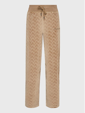 Juicy Couture Juicy Couture Melegítő alsó JCCBJ123814 Bézs Relaxed Fit