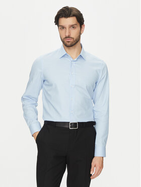 Michael Kors Michael Kors Cămașă MK0DS01501 Albastru celest Slim Fit