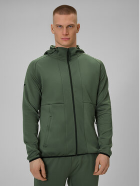 4F 4F Bluza ATHLETIC Khaki Regular Fit