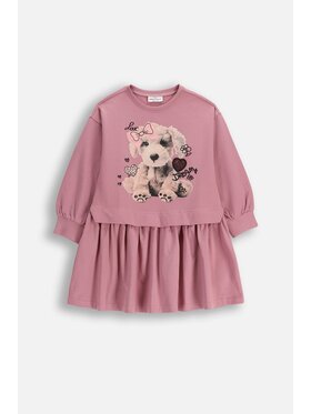 Coccodrillo Coccodrillo Sukienka ZC5129101CGK-033 Różowy Regular Fit