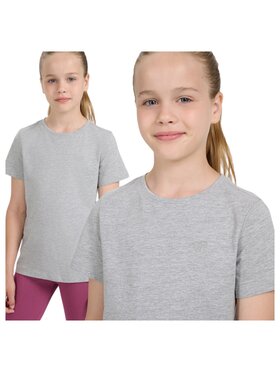 4F 4F Tričko 4FJWMM00TTSHF2332-25M Sivá Regular Fit