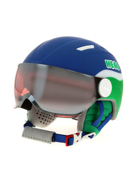 Head Head Lyžiarska helma Mojo Visor Blue/Green 328234 Modrá