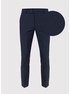 Pako Lorente Pako Lorente Spodnie garniturowe P23WP-6G-038 Granatowy Slim Fit
