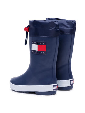 Tommy Hilfiger Gumene čizme Rain Boot T3X6-30766-0047 M Tamnoplava