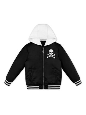 PHILIPP PLEIN PHILIPP PLEIN Bundy bomber 6065 Čierna Regular Fit