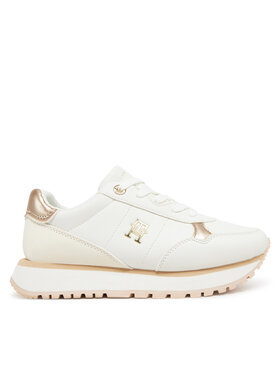 Tommy Hilfiger Tommy Hilfiger Sneakers Low Cut Lace-Up Sneaker T3A9-33759-1355 S Écru