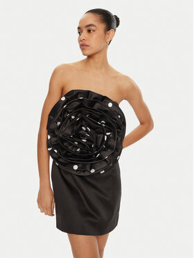 ROTATE ROTATE Rochie cocktail 113903 Negru Slim Fit