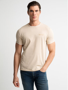 BIG STAR BIG STAR T-Shirt FREDRIS_801_150 Beżowy Basic Fit