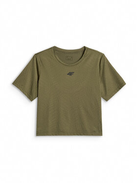 4F 4F T-Shirt SOLAR PUNK Khaki Slim Fit
