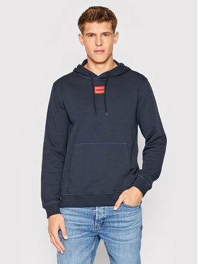 HUGO Hugo Pulóver Daratschi214 50458700 Sötétkék Regular Fit