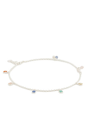 TOUS TOUS Bransoletka na stopę Icon Color 1002076400 Srebrny
