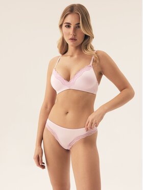 Esotiq Esotiq Biustonosz push-up 43234 Różowy