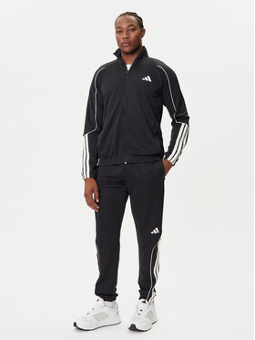 adidas Спортивний костюм 3-Stripes JN1817 Чорний Regular Fit
