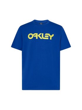 Oakley Oakley T-Shirt FOA404011 Niebieski Regular Fit