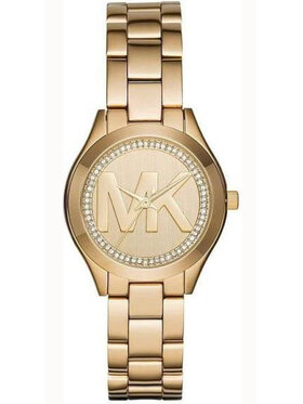 Michael Kors Michael Kors Zegarek damski MINI SLIM RUNWAY Złoty