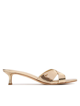 MICHAEL Michael Kors MICHAEL Michael Kors Чехли Cassidy Kitten 40S6CSMS1M Златист