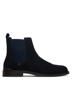 Tommy Hilfiger Tommy Hilfiger Chelsea cipele Corporate FM0FM05580 Tamnoplava