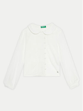 United Colors Of Benetton United Colors Of Benetton Košile 5RZPCQ03H Bílá Regular Fit