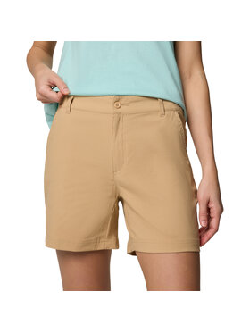 Columbia Columbia Szorty sportowe Columbia Leslie Falls Short II Beżowy Regular Fit