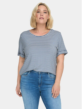 ONLY Carmakoma ONLY Carmakoma T-särk 15239109 Valge Regular Fit