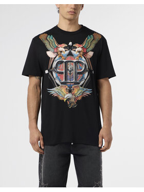 PHILIPP PLEIN PHILIPP PLEIN T-Shirt 29023 Černá Regular Fit