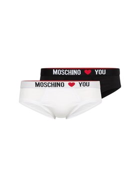 MOSCHINO MOSCHINO Set di 2 slip 2pack moschino love Multicolore