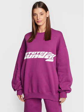 ROTATE ROTATE Felpa Iriiis RT2025 Viola Relaxed Fit