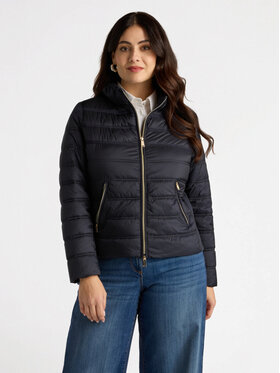 Fiorella Rubino Fiorella Rubino Giubbotto piumino F389T001278N034 Blu A-Line Fit