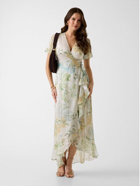 Guess Guess Každodenní šaty 161627 Zelená Classic Fit