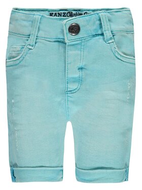 Kanz Kanz Szorty materiałowe 1716965-3280 Niebieski Basic Fit