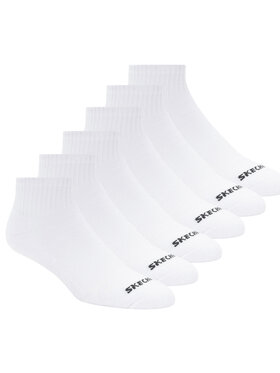 Skechers Skechers Skarpety długie S118214-WHT Biały