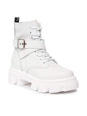 Steve Madden Steve Madden Bakancs Mae Bootie SM19000034 SM19000034-107 Fehér