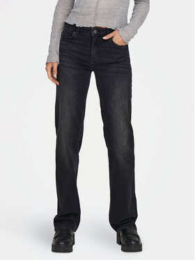 ONLY ONLY Τζιν Blush 15330779 Μαύρο Straight Fit