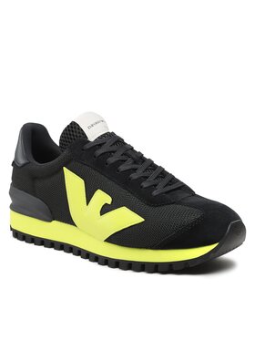 Emporio Armani Emporio Armani Sneakersy X4X583 XN647 S737 Czarny