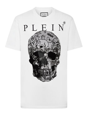 PHILIPP PLEIN PHILIPP PLEIN Tričko 12855 Biela Regular Fit