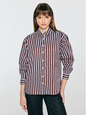 BIG STAR BIG STAR Koszula TINISA Bordowy Comfort Fit
