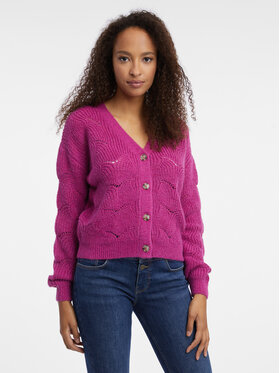 Orsay Orsay Kardigan 505504317000__M Różowy Regular Fit