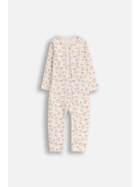 Coccodrillo Coccodrillo Pajac ZC5404204PJS-002 Beżowy Regular Fit
