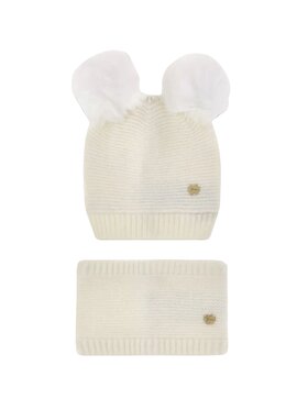 Guess Guess Czapka z daszkiem Cappello e collo bambina Biały