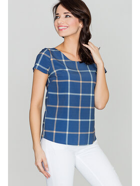 Lenitif Lenitif Blúzka K422 Farebná Regular Fit