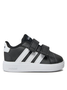 adidas adidas Superge Grand Court Lifestyle Hook and Loop Shoes GW6523 Črna
