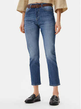 Please Please Jeans P2TDBQ2W5L Blu Straight Leg