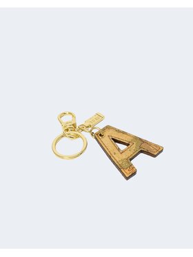 Alviero Martini Prima Classe Alviero Martini Prima Classe Portachiavi LETTERA A Beige