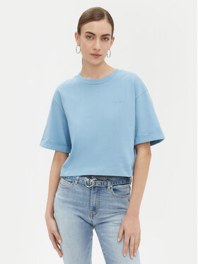 PINKO PINKO T-Shirt 104882 A2HN Modrá Regular Fit